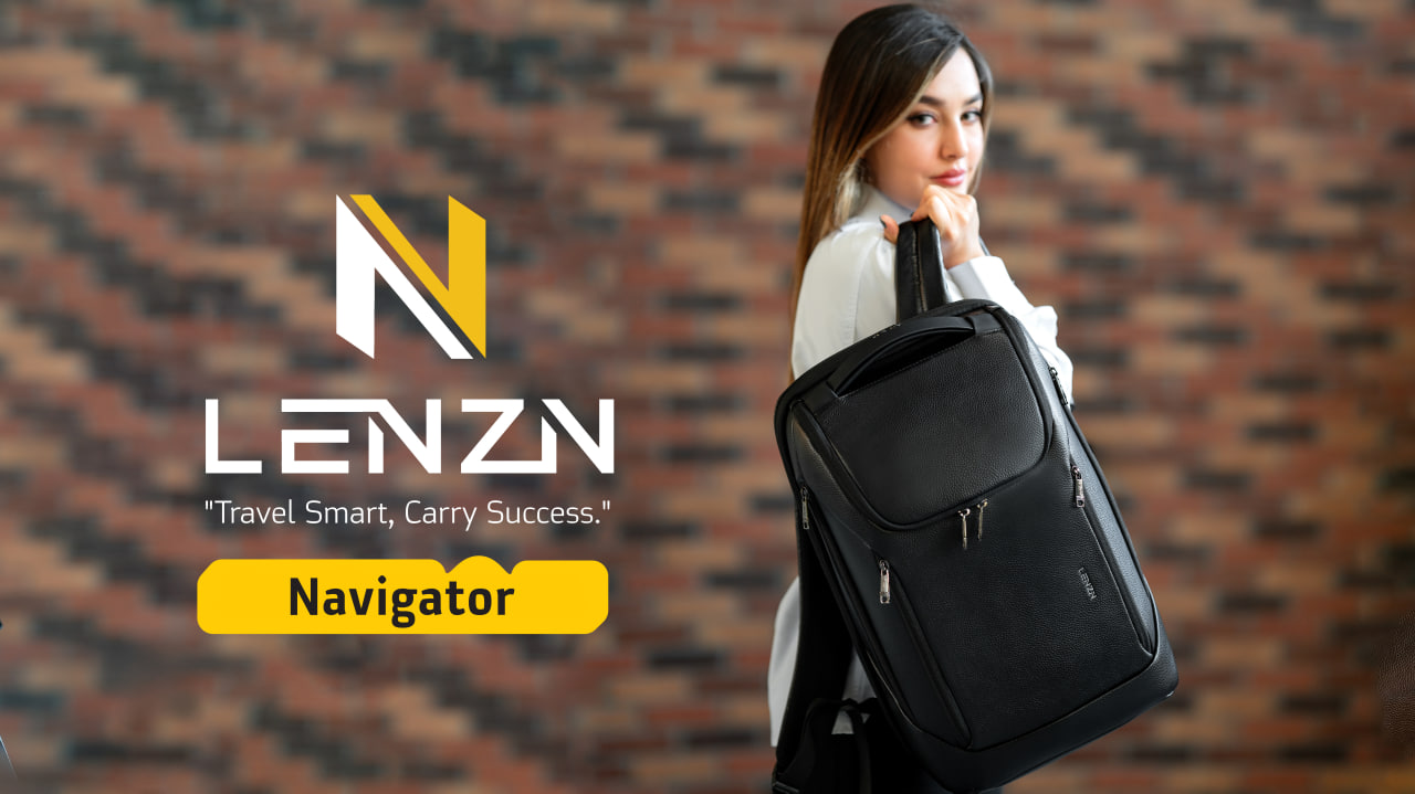 Amazon.com: LENZN Durable Leather Laptop Business Backpack Perfect